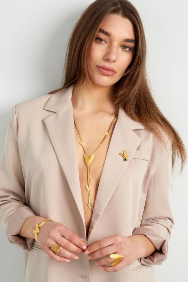 'Hearts All Over' Necklace - Afbeelding 2