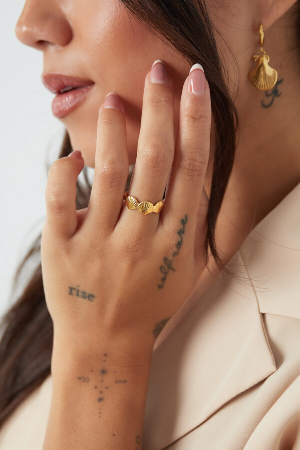 'Sea Shell Lover' Ring - Afbeelding 2