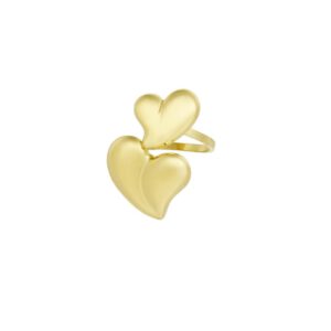 "Double Love'' Ring